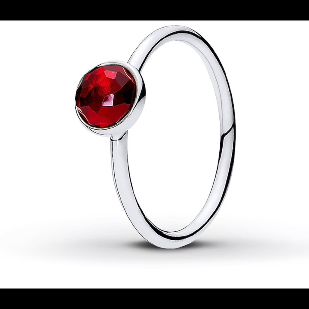 Pandora ruby red ring. NWT!